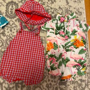Janie and Jack baby boy outfits 0-3m